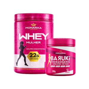 KIT Mulher: Whey Protein + Pré-Treino Termogênico