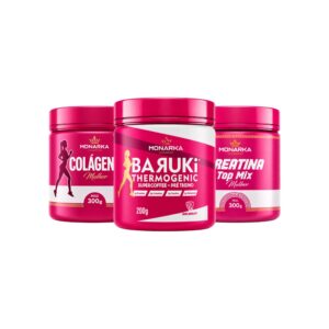 KIT Mulher: Colágeno + Creatina + Termogênico