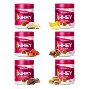 KIT Degustação - Linha Mulher - Whey Protein 1,5Kg