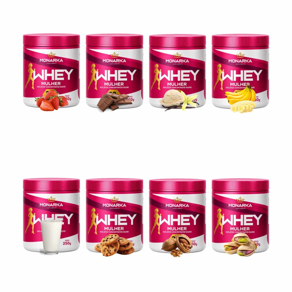 KIT Degustação - Linha Mulher - Whey Protein 2Kg