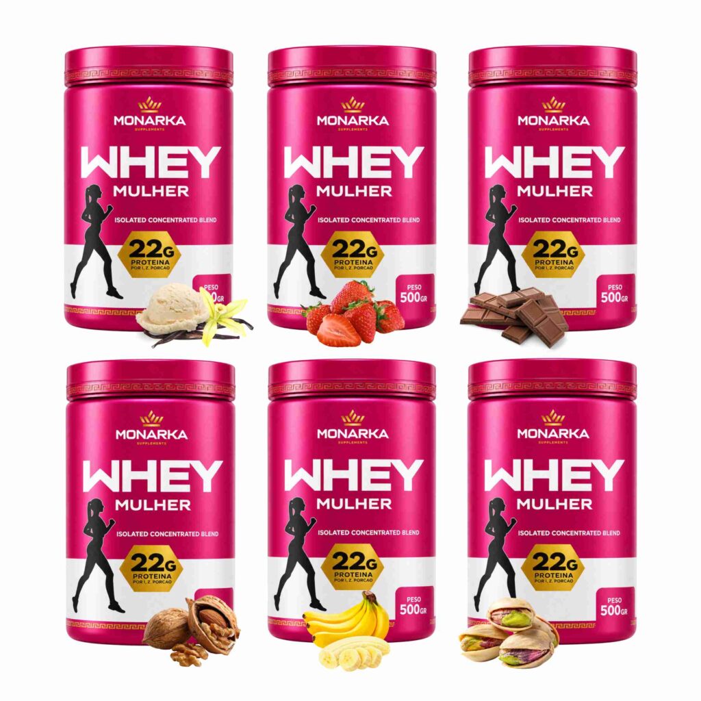 KIT Degustação - Linha Mulher - Whey Protein 3Kg