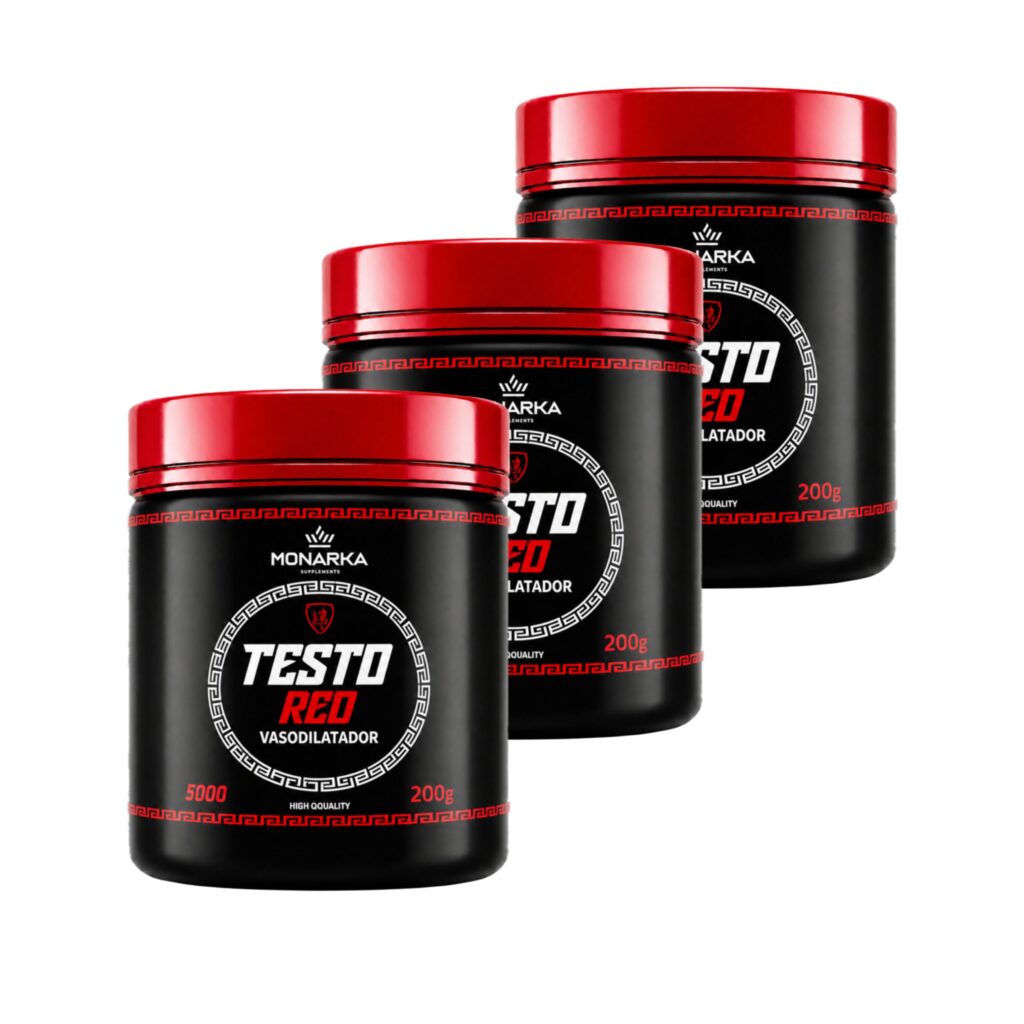 Testo Red Vasodilatador 600g