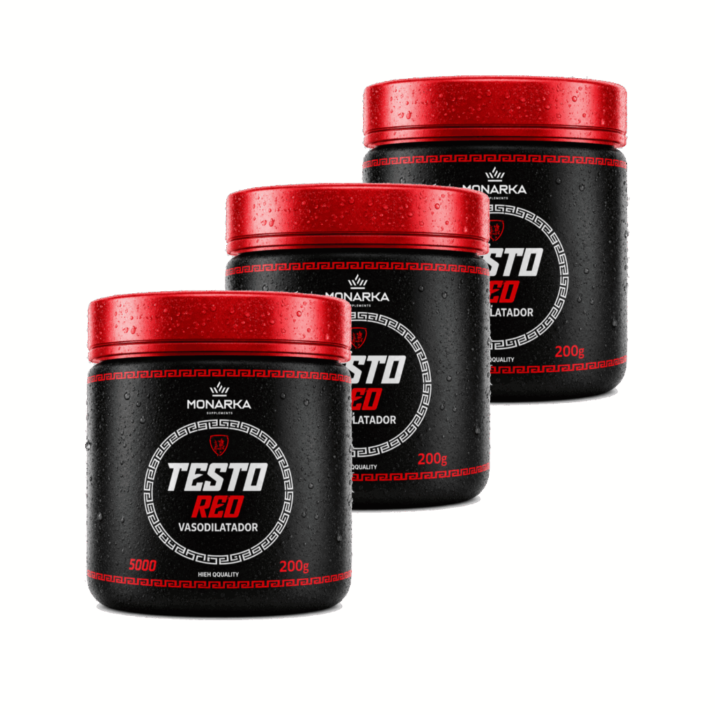 Testo Red Vasodilatador 600g