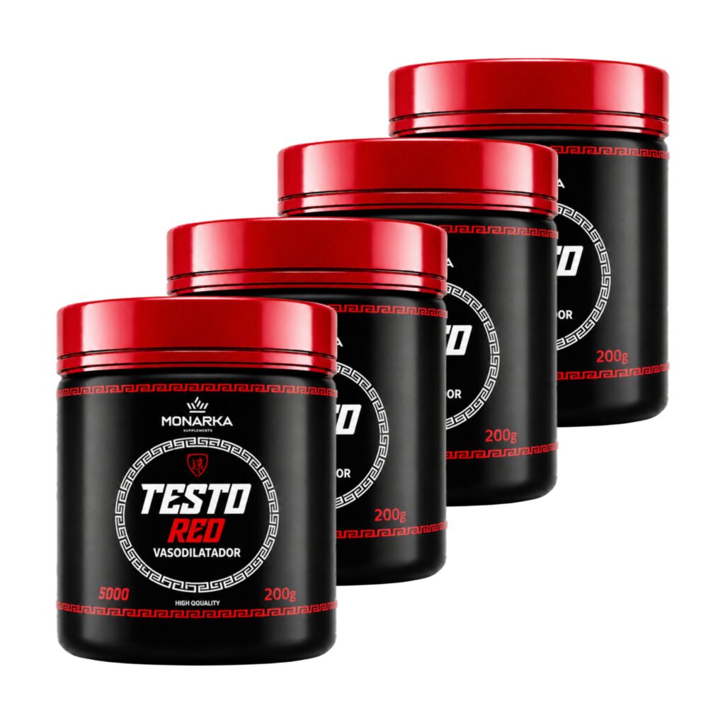 Testo Red Vasodilatador 800g