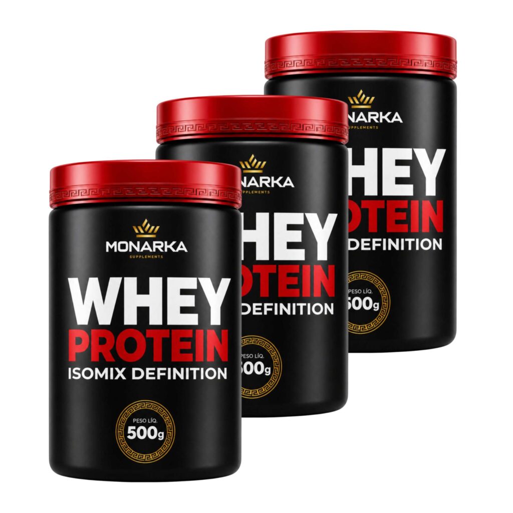 KIT 3x Whey Protein Isomix Definition 500g
