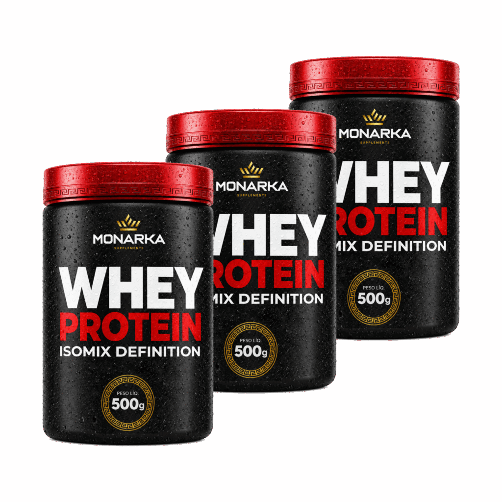 KIT 3x Whey Protein Isomix Definition 500g