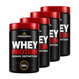 KIT 4x Whey Protein Isomix Definition 500g