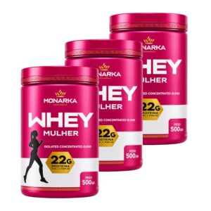 KIT 3x Whey Protein Mulher Definition 500g